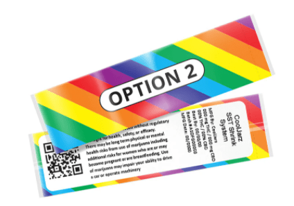 Custom Shrink label for the CoolJarz SST shrink sleeve steam tunnel machine Custom Shrink label for the CoolJarz SST shrink sleeve steam tunnel machine