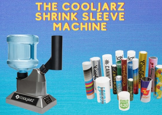 The CoolJarz Shrink Sleeve Machine applicator for shrink sleeve labels